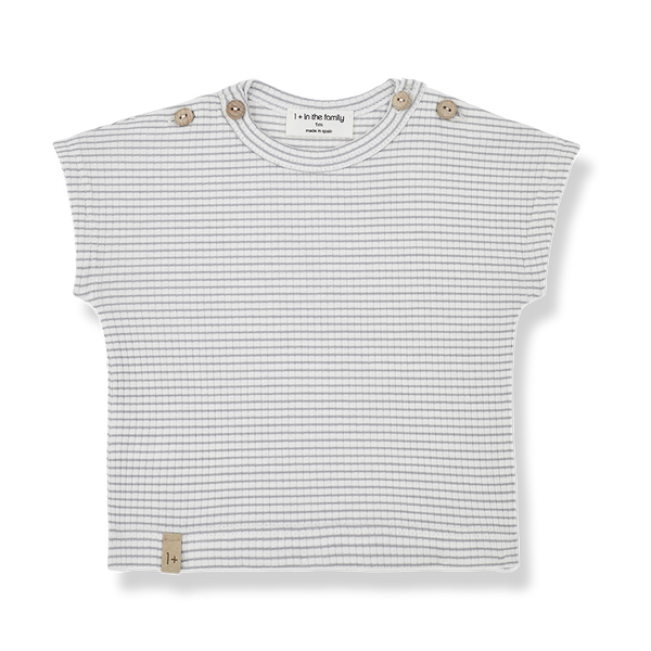 JAD s.sleeve t-shirt - smoky-ivory